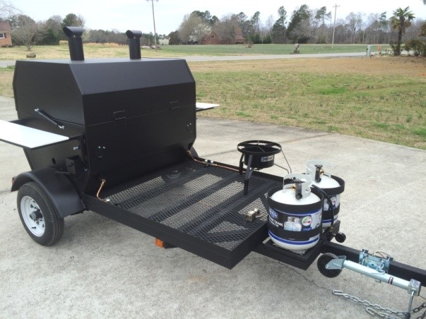 36x60 Pull-behind-Propane-Grill